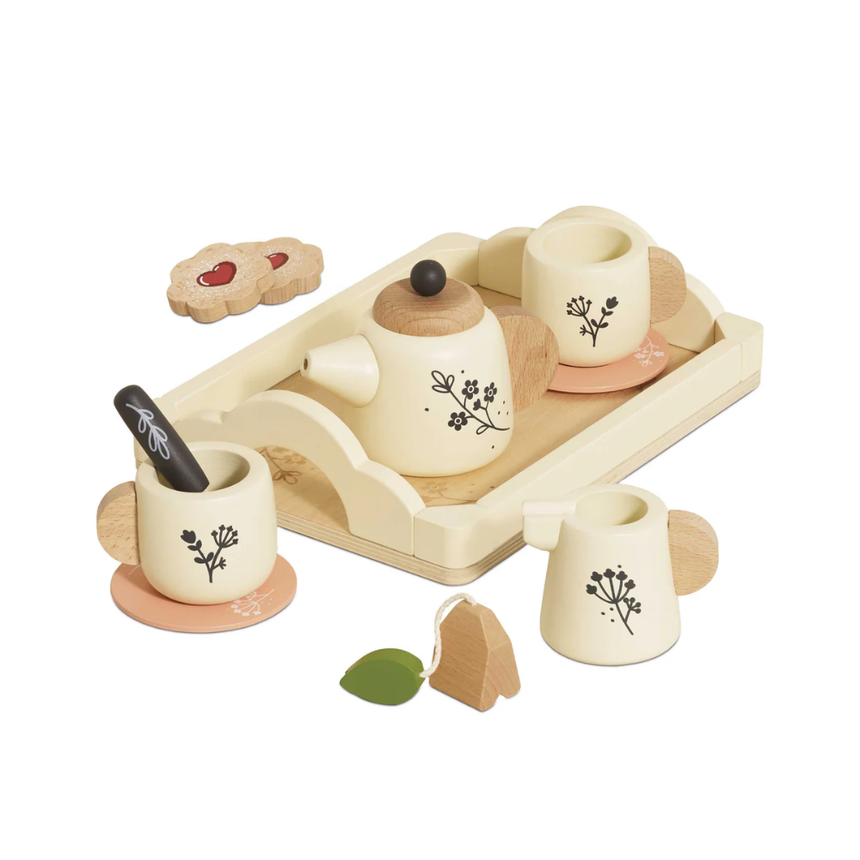 Le Toy Van Wooden Tea Set & Tray