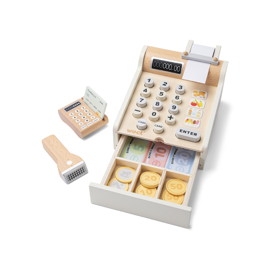 New Classic Toys Cash Register White