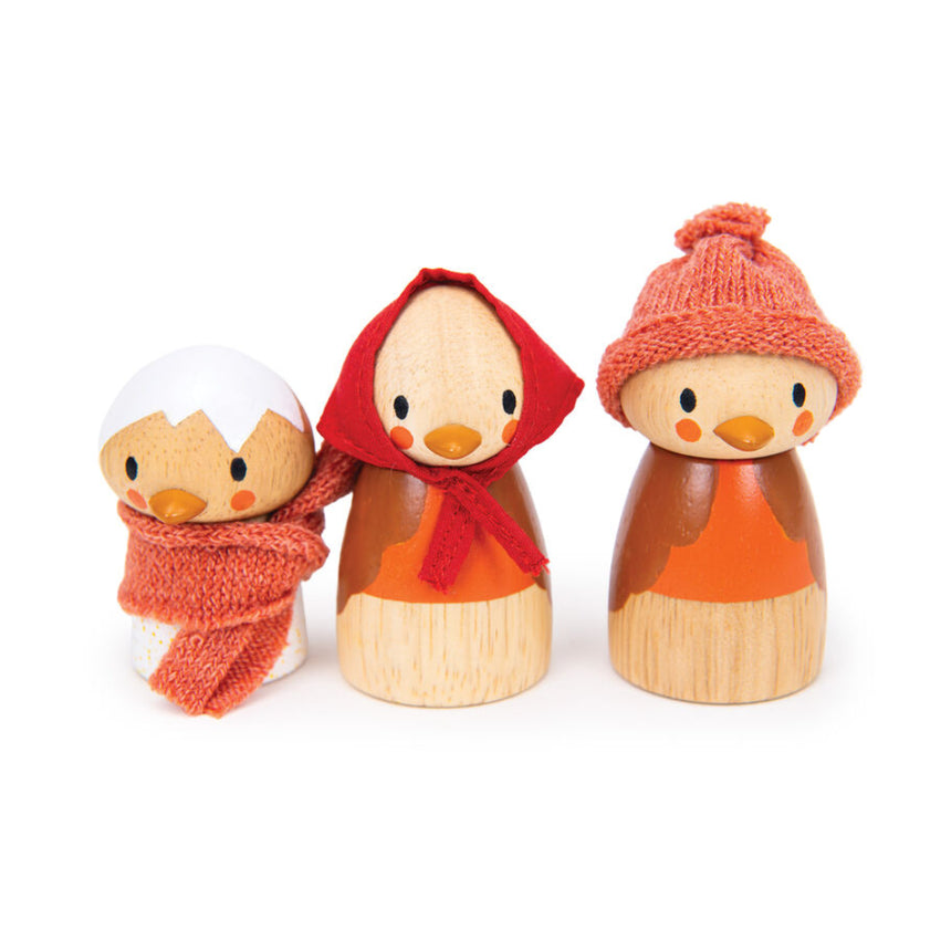 Tender Leaf Toys Wooden Robin's Nest Box