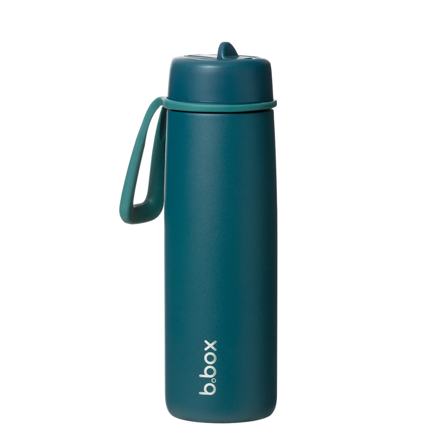 B.Box 690mL Insulated Flip Top Bottle - Sea Glass
