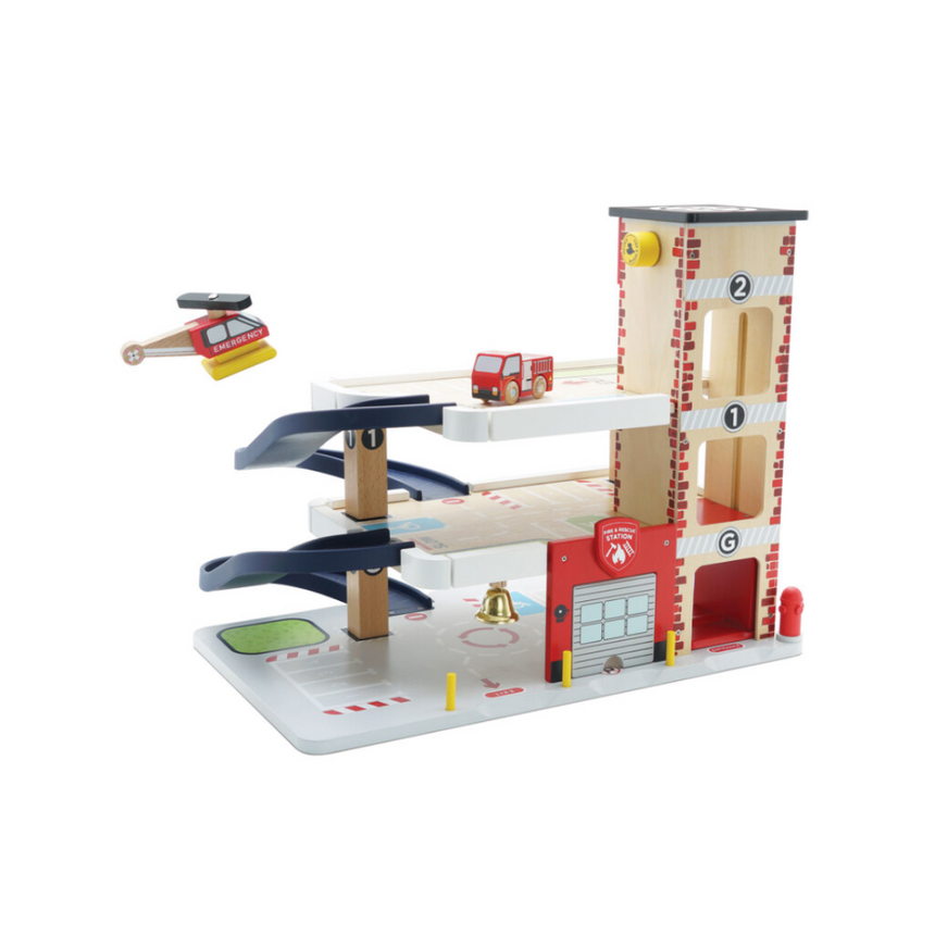 Le Toy Van George's Fire & Rescue Garage
