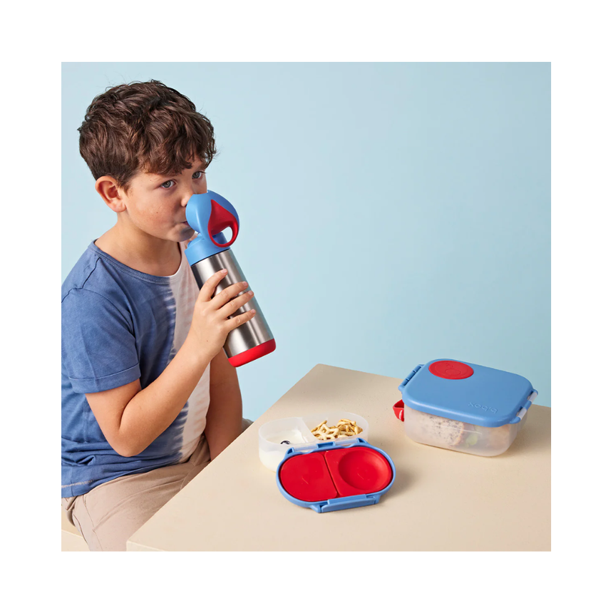 B.Box 500mL Insulated Drink Bottle - Blue Blaze