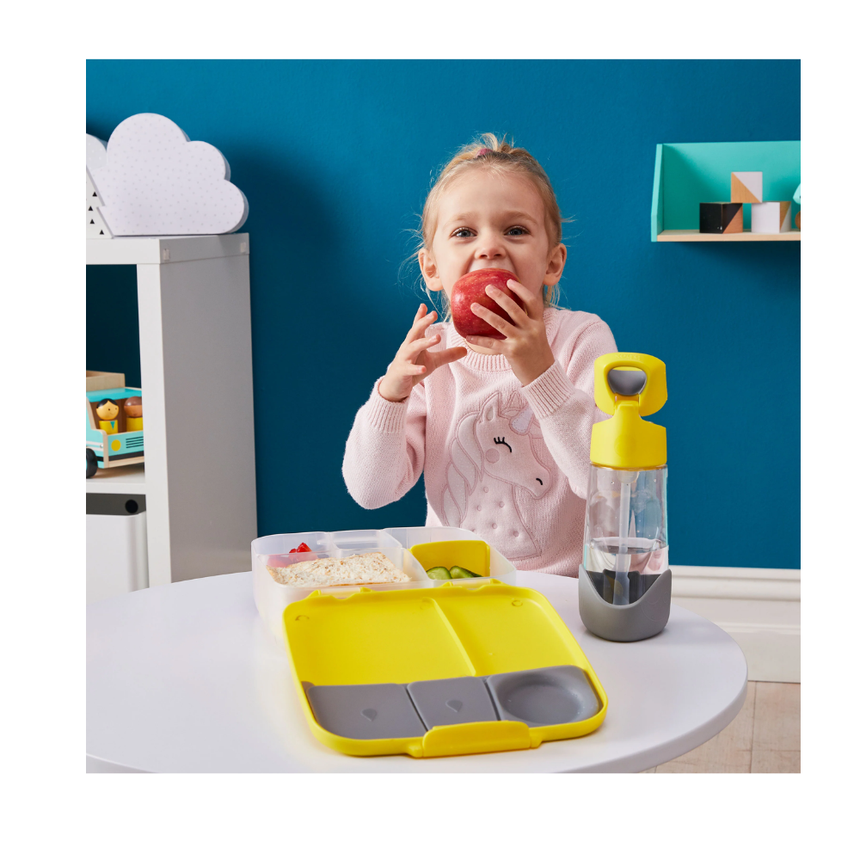 B.Box 450mL Tritan Drink Bottle - Lemon Sherbet