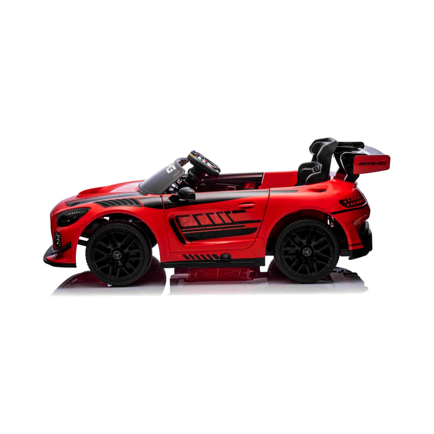 Interior seat and cockpit of All 4 Kids BBH-033 Mercedes-Benz AMG GT3 EVO kids electric ride-on car