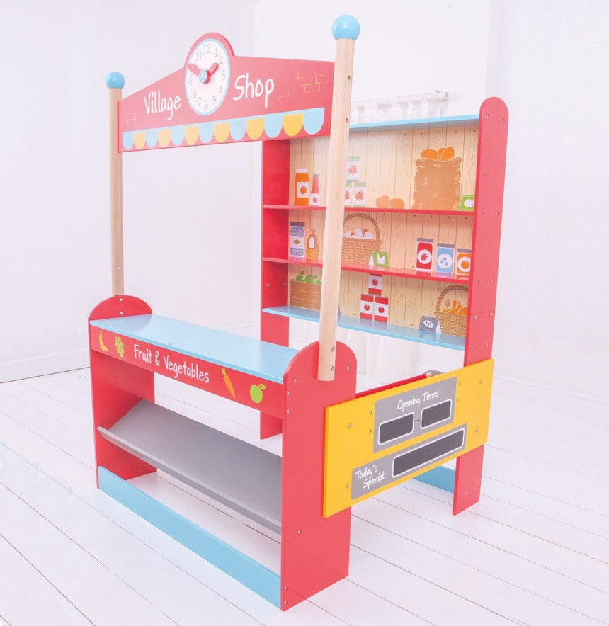Bigjigs Toys Pretend Village Shop
