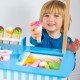 Bigjigs Toys Pretend Wooden Ice Cream Cart