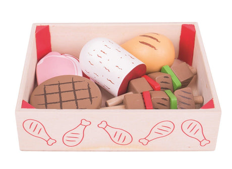 Bigjigs Toys Pretend Butchers Crate