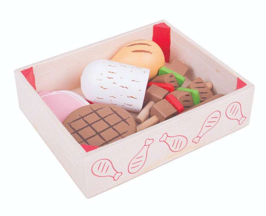 Bigjigs Toys Pretend Butchers Crate