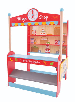 Bigjigs Toys Pretend Village Shop