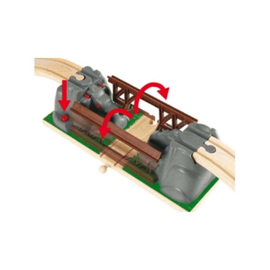 BRIO - Collapsing Bridge 3 Pieces