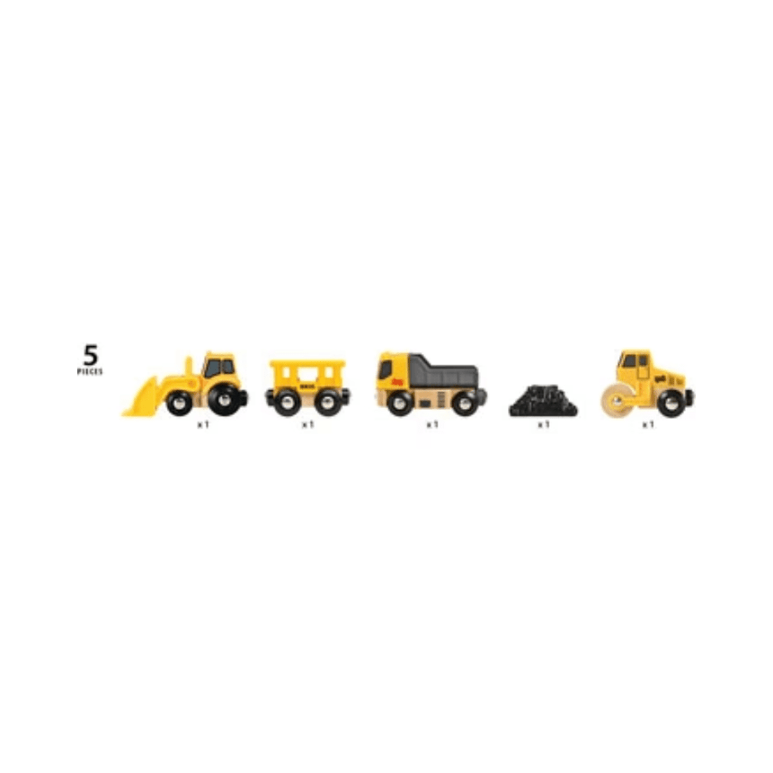 BRIO - Construction Vehicles 5 Pieces
