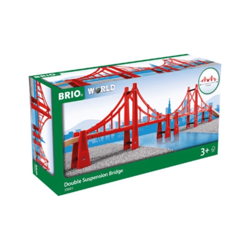 BRIO - Double Suspension Bridge 5 Pieces