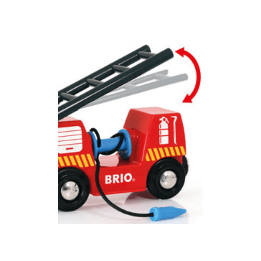 BRIO Rescue Firefighting Train 4 pieces
