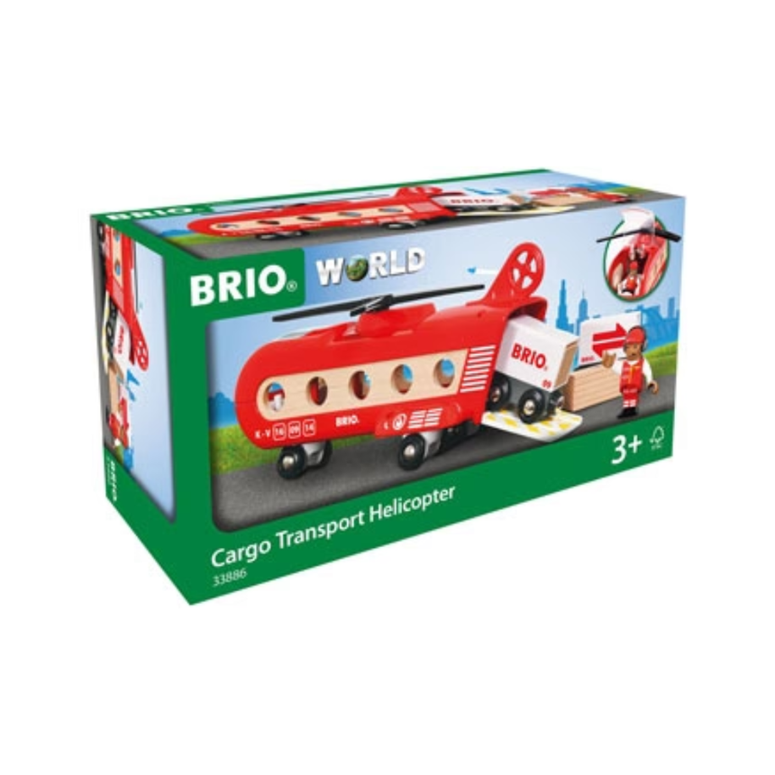 BRIO - Cargo Transport Helicopter 8 Pieces