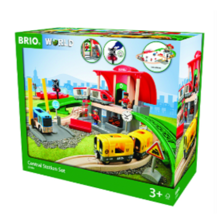 BRIO Central Station Set 37 pieces