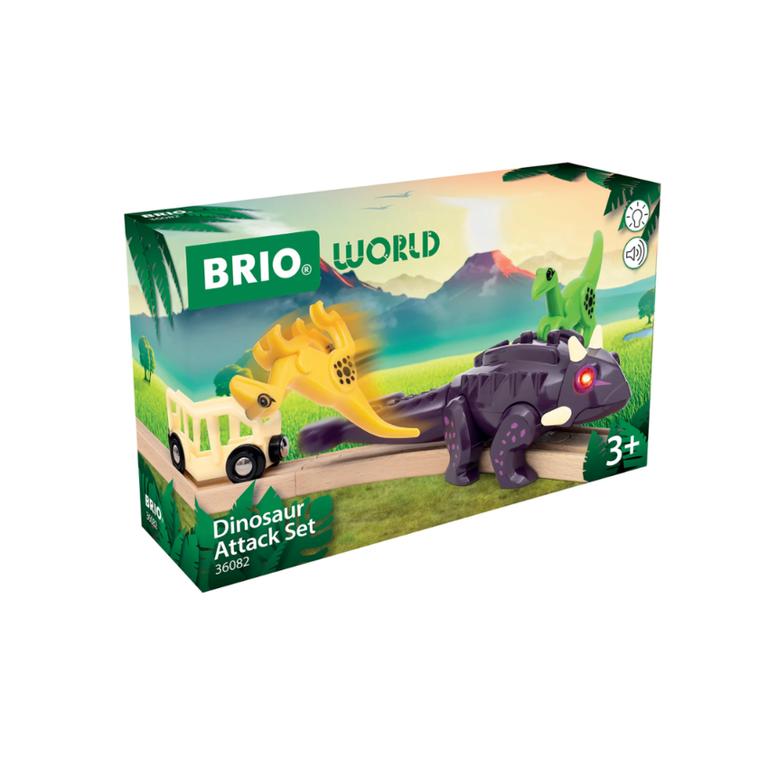 BRIO - Dinosaur Attack Set 4 pieces