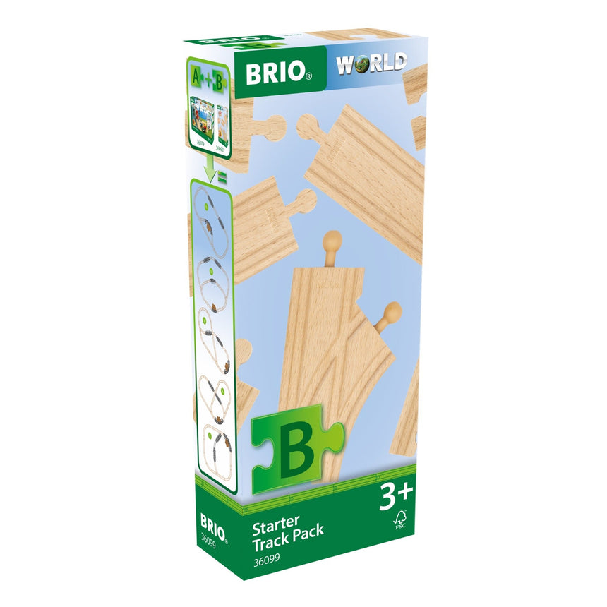 BRIO Starter Track Pack 12 pieces