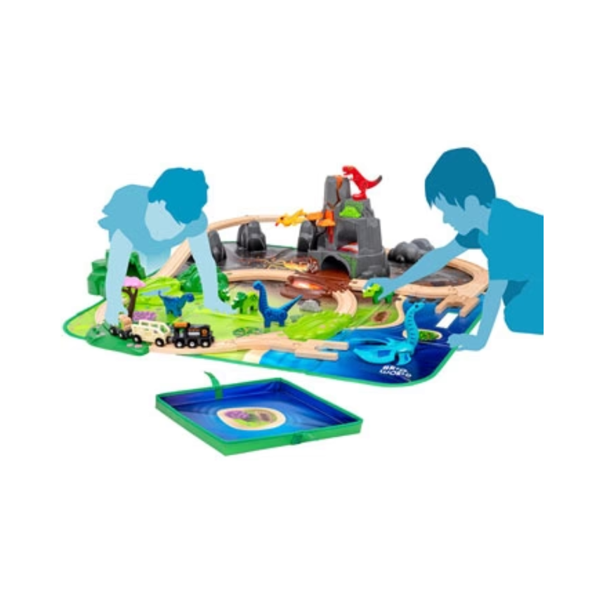 BRIO - Dinosaur Deluxe Set 45 Pieces