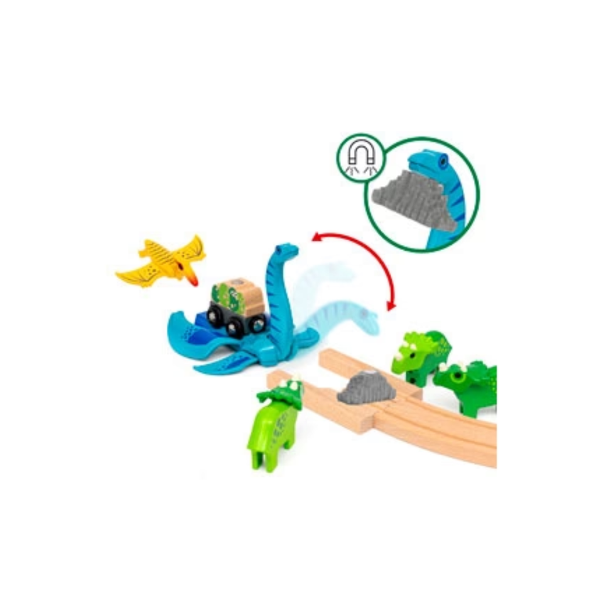 BRIO - Dinosaur Deluxe Set 45 Pieces