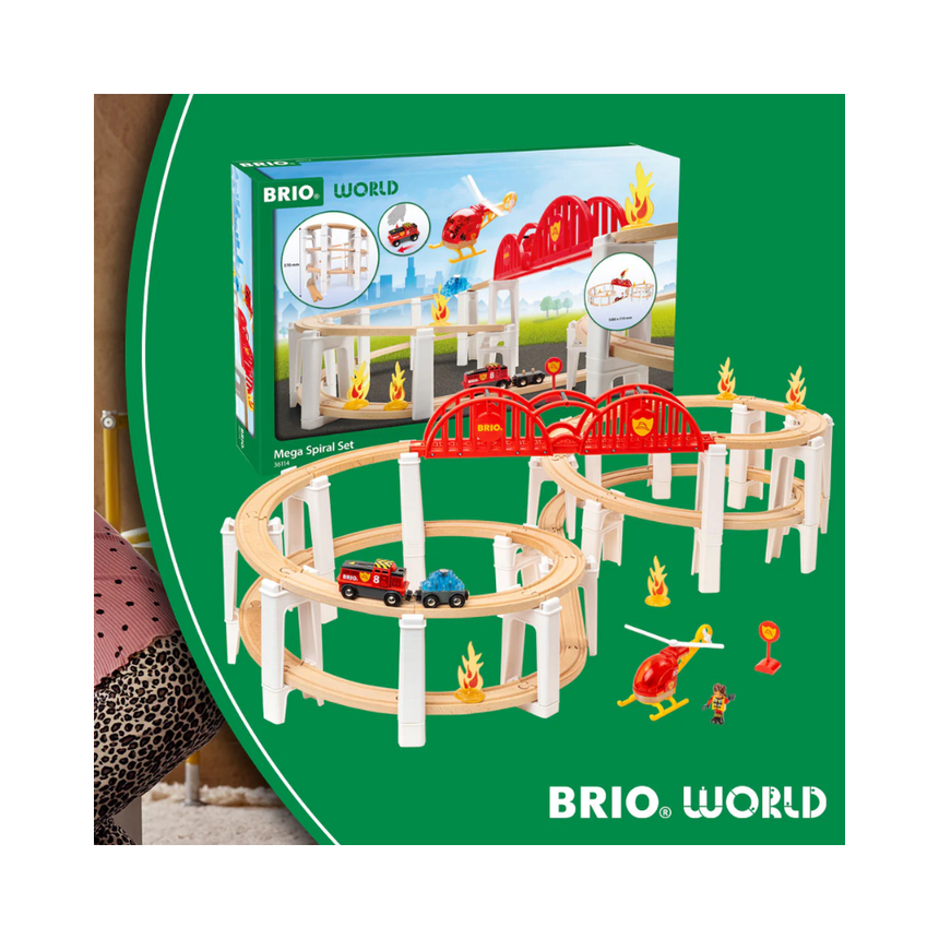 BRIO - Mega Spiral Set 19 pieces