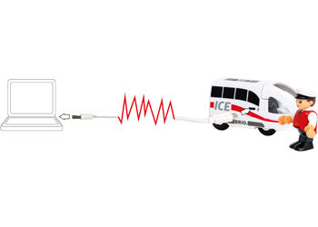 BRIO ICE rechargeable train USB charging