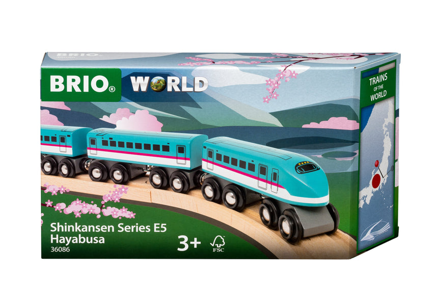 BRIO Trains of the World Shinkansen wooden Japanese bullet train – view 2