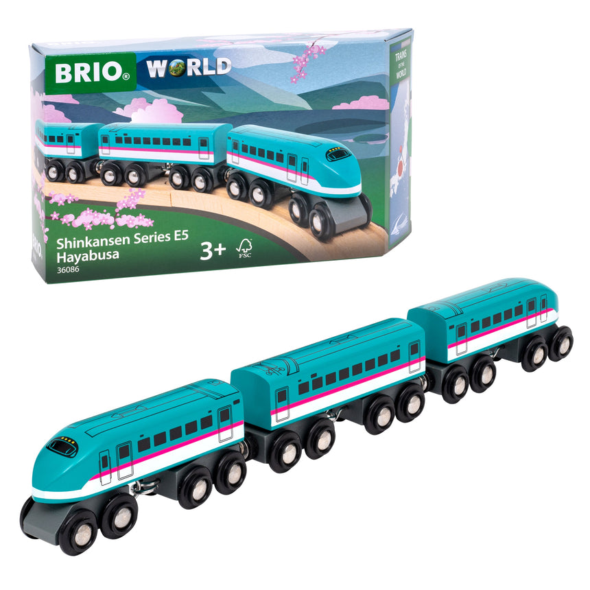 BRIO Trains of the World Shinkansen wooden Japanese bullet train – view 8