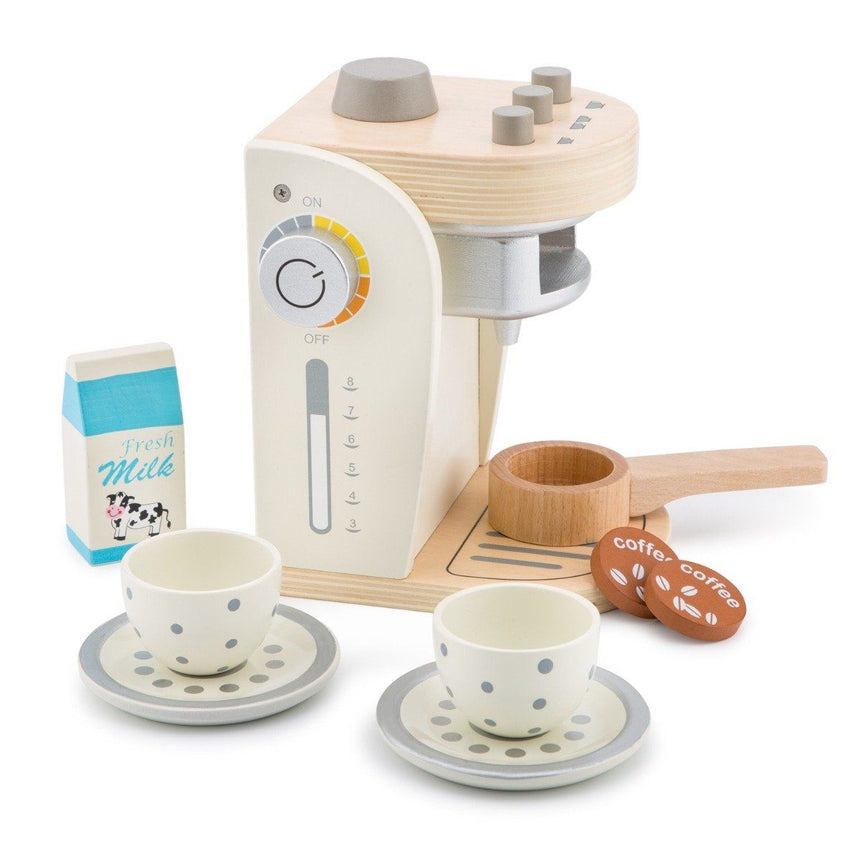 New Classic Toys Coffee Machine - White