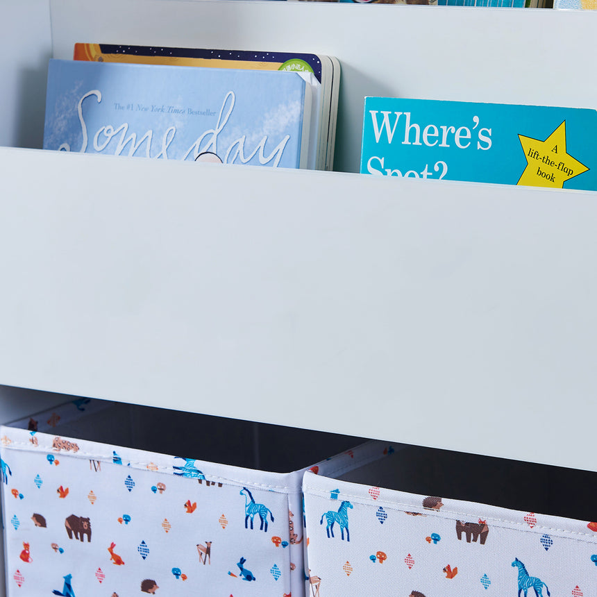 ALL 4 KIDS Madison White Bookcase Book Shelf Storage Unit