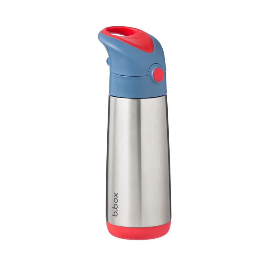 B.Box 500mL Insulated Drink Bottle - Blue Blaze