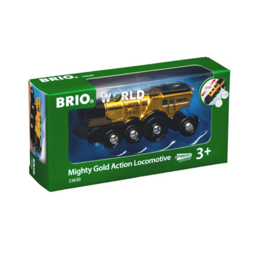 BRIO Mighty Gold Action Locomotive