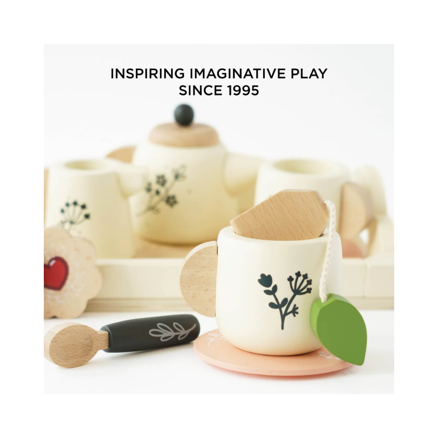 Le Toy Van Wooden Tea Set & Tray