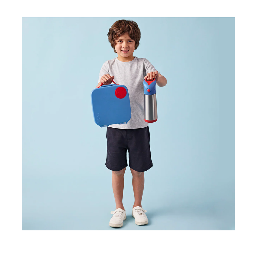 B.Box 500mL Insulated Drink Bottle - Blue Blaze