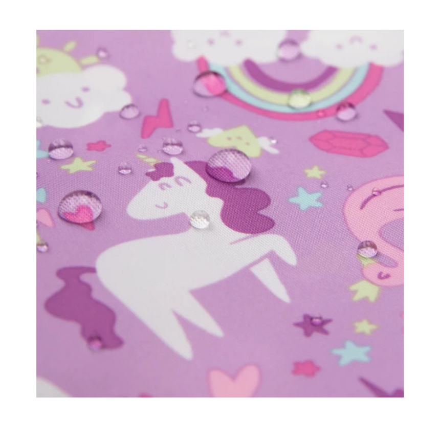 Bumkins Waterproof Sleeved Bib - Unicorns