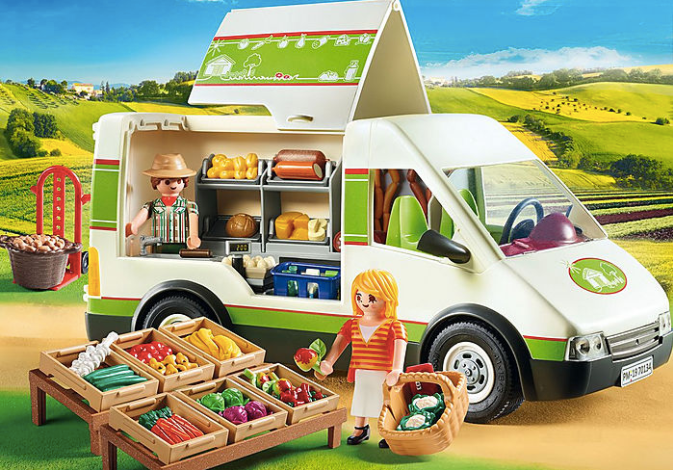 Playmobil Mobile Farm Market