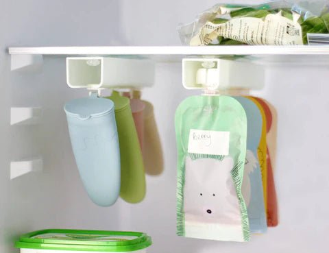 Cherub Baby Organiser & Silicone Baby Popsicle Molds 4PK