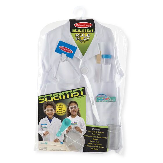 Melissa & Doug Scientist Costume Set