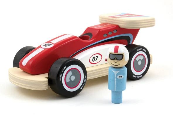 Indigo Jamm Wooden Racing Rocky