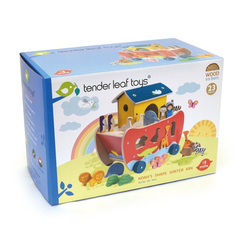 Tender Leaf Toys Noah's Ark Shape Sorter