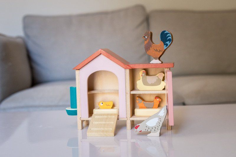 Tender Leaf Toys Dollhouse Chicken Coop