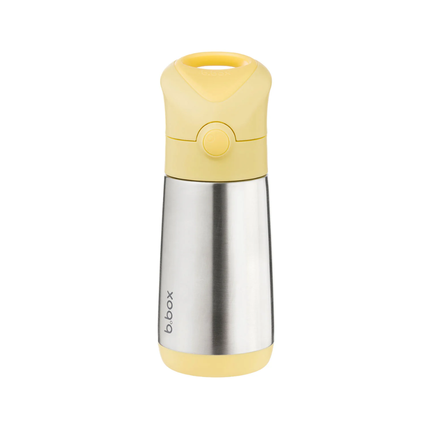 B.Box 350mL Insulated Drink Bottle - Lemon Twist
