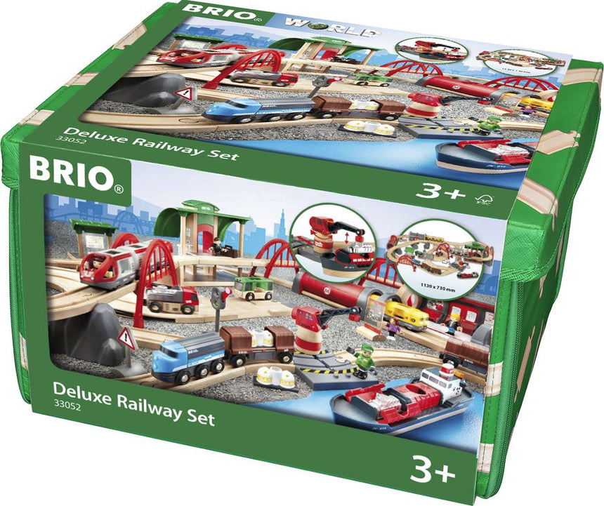 BRIO Set - Deluxe Railway Set 87 pieces
