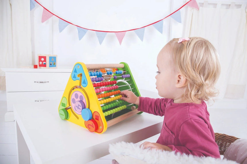 Bigjigs Toys Triangular Activity Centre