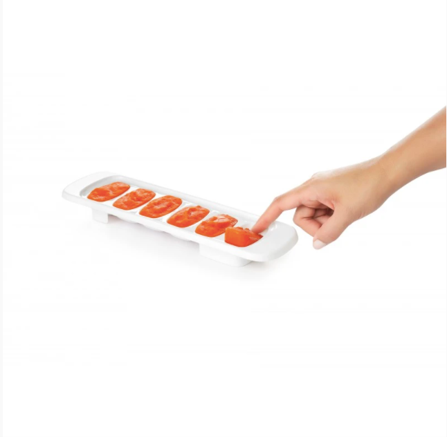 OXO TOT Baby Food Freezer Tray With Silicone Lid 1pc - Pink