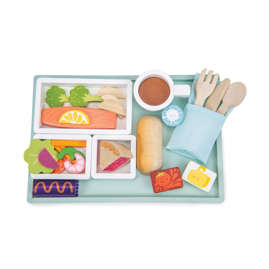 Tender Leaf Toys Pretend Airline Meal Tray