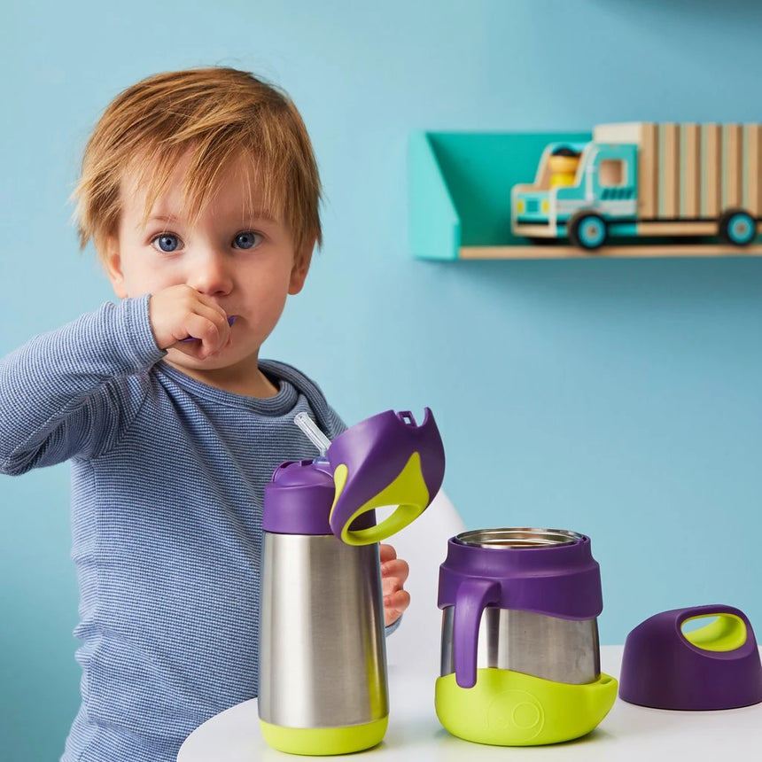 B.Box 350mL Insulated Drink Bottle - Passion Splash