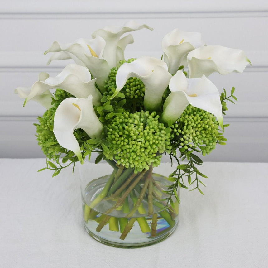 All 4 Kids Artificial Flower Bouquet Arrangements - Calla lily