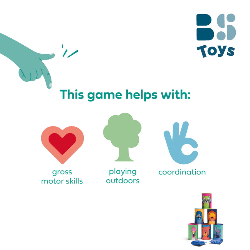 BS Toys Tin Throwing Wildlife