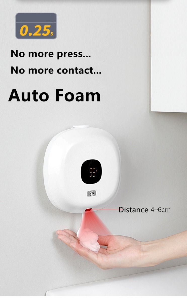 ALL 4 KIDS Auto Soap Foam Wall Dispenser