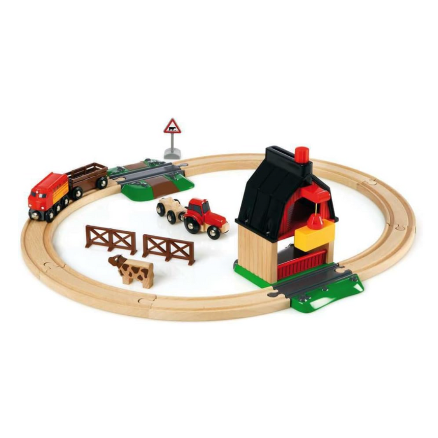 BRIO Set - Farm Railway Set 20 pieces